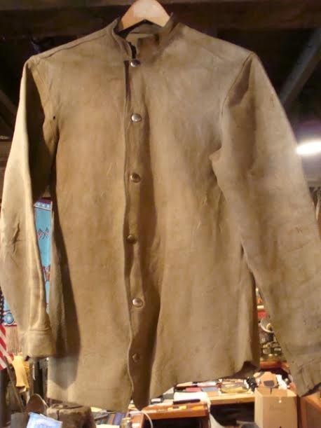 1900's Buckskin “Scout Shirt”  SOLD