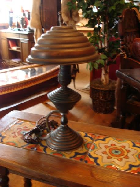 Copper Lamp with shade