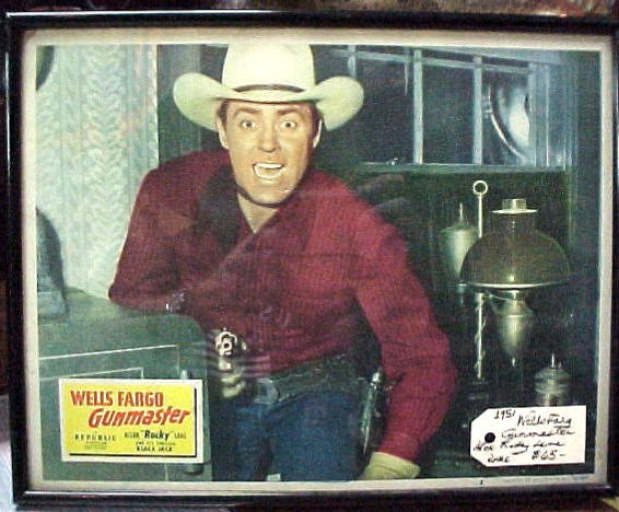 Original Allan "Rocky" Lane "Wells Fargo Gunmaster