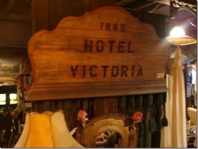 1865 Hotel Victoria Decor Sign