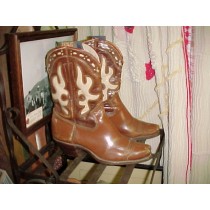 1920's-30s Vintage Collectible Cowgirl Boots