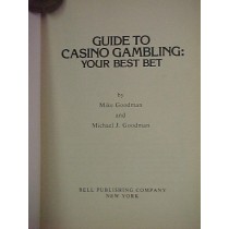 1945 Copyrighted Guide To Casino Gambling Book