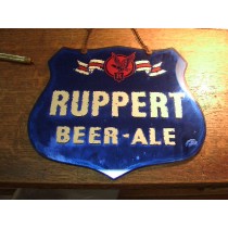 1900's Ruppert Beer-Ale Sign/Mirror   SOLD 