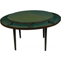 Early1900's Round Poker Table