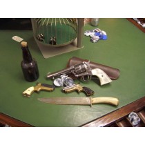 1880 Colts S.A. .40-.44 Caliber Frontier Six Shooter Gambler Gun with Pearl Grip / Nickel 